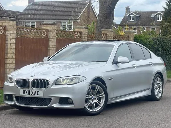 BMW 5 series after detailing